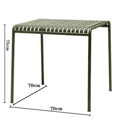 Tavolo quadrato 70 cm