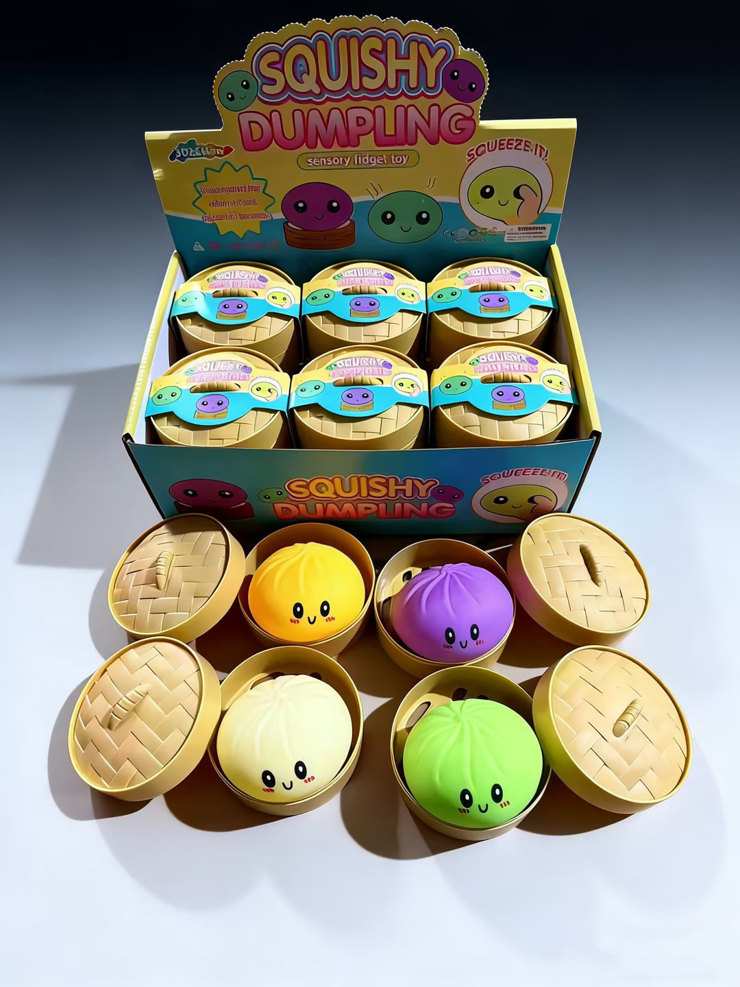 Colorful large buns-english packaging