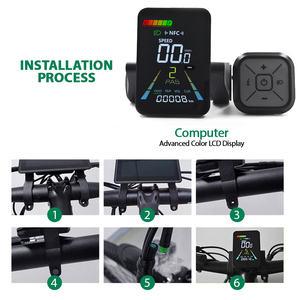 F3 NFC điện tử Xe Đạp Đồng hồ tốc độ ciclocompuador tay đua xe đạp Scooter hiển thị xe đạp Màn hình LCD E xe đạp chuyển đổi Kit cho xe đạp đường - Product Image 3