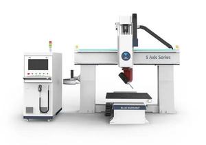 2024 centro de mecanizado CNC de 5 ejes potente de mesa única para 3D - Product Image 3