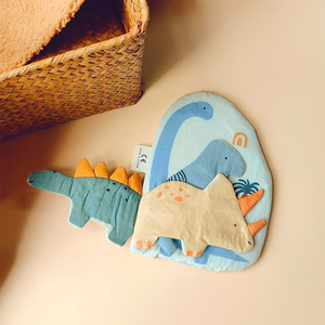דינוזאור אוקיינוס חוות ג 'ונגל כל חיות StoryBook תינוק רך בד ספר בד תינוק צעצוע