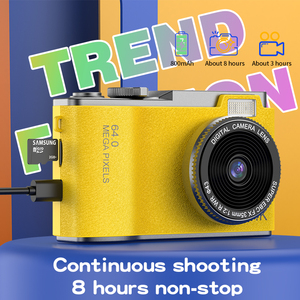 <strong>Best</strong> Kids Video <strong>Camera</strong> with 1080P Professional Front Rear <strong>CCD</strong> Digital Self Timer Fun Print Style Filter Media Compatible MicroSD - Product Image 4