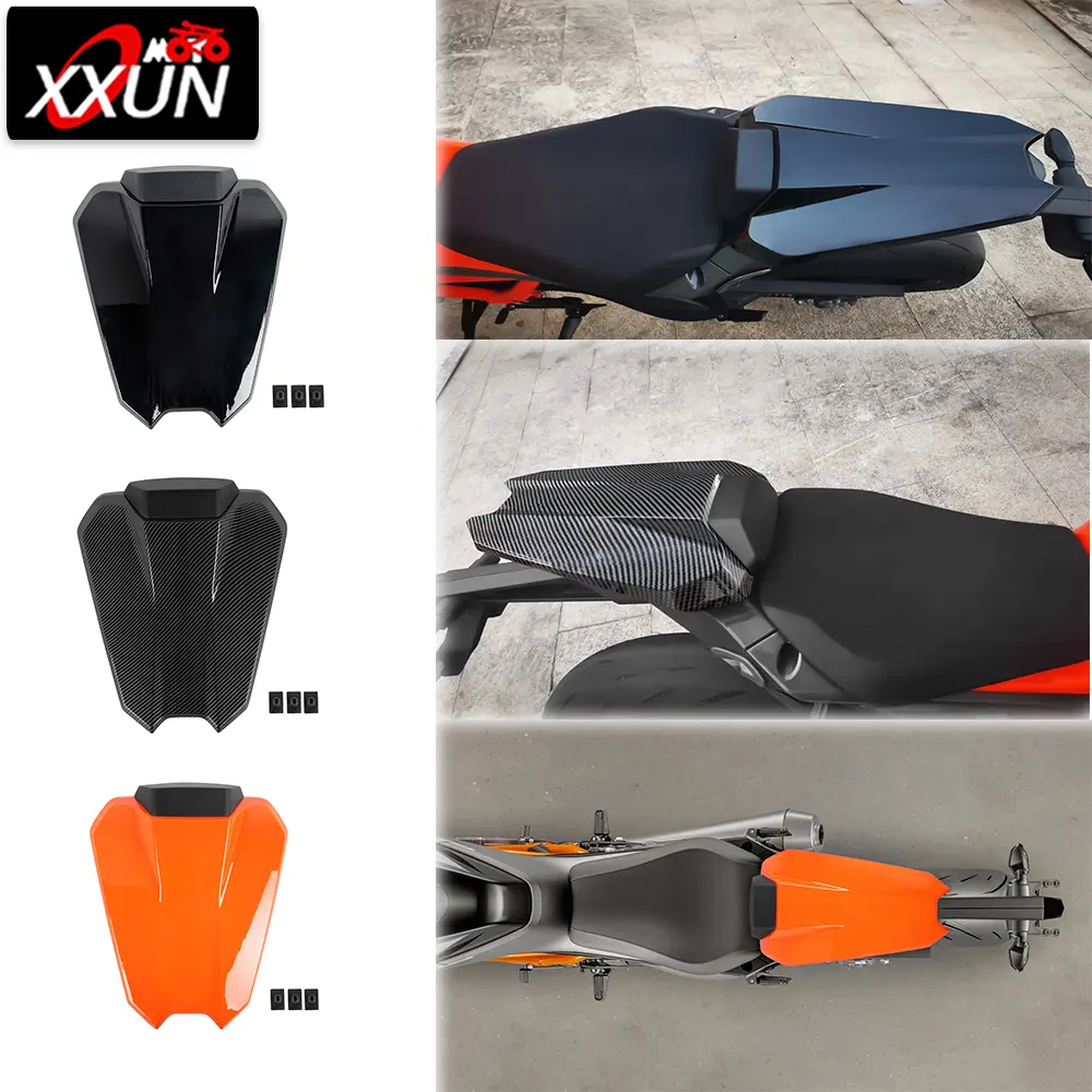 XXUN Motorrad zubehör Teile für KTM Super Duke R Beifahrer pillion Solo Sitz bezug Motorhaube