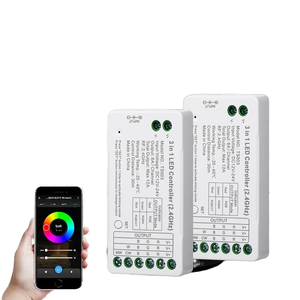 Smart Led <strong>Light</strong> <strong>Controller</strong> 2.4G Rf Rgbw Touch Remote Dc12-24v Wireless PWM <strong>Controller</strong> for Led Rgbww Strip <strong>Light</strong> - Product Image 1