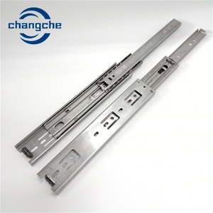 Telescopic <strong>Drawer</strong> <strong>Guide</strong> Channel <strong>Drawer</strong> Runner Triple Extension Soft Close <strong>Drawer</strong> <strong>Slide</strong> <strong>Rail</strong> for Kitchen Cabinet - Product Image 6