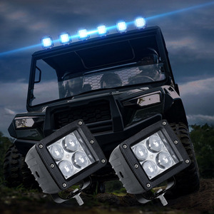 12 Wát tự động hệ thống chiếu sáng Xe LED làm việc thanh ánh sáng 12V-24V tại chỗ Luces Led Para tự động so sánh với Halogen & Xenon đèn pha - Product Image 5