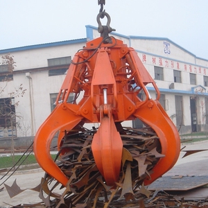 Electo Hydraulic <strong>Grab</strong> Grapper Grabbing for Steel Mills Garbage Incineration Plants Metal Scrap Waste Iron <strong>Ores</strong> Pig Iron