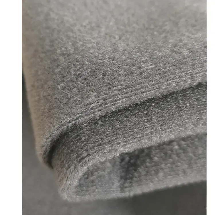 Tùy chỉnh Velcro vải nguyên liệu polyester vòng lặp vải rạch buộc vòng lặp vải cuộn