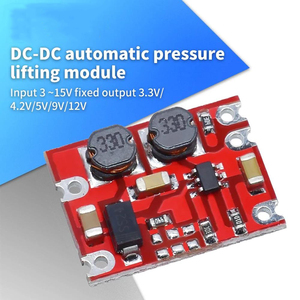 600MA DC-DC Automatic Buck Boost Power Module Step Up and Down Board <strong>Input</strong> 3V-15V <strong>Output</strong> 3.3V/<strong>5V</strong>/4.2V/9V/<strong>12V</strong> Electronic DIY PCB - Product Image 2