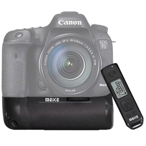 New Meike Wireless <strong>Control</strong> Battery Grip for Canon <strong>EOS</strong> 7D Mark II Compatible with 7D Mark II DSLR Camera - Product Image 4