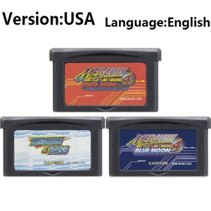 คาร์ทริดจ์เกม Mega Man GBA 32บิตการ์ดเกมคอนโซลวิดีโอเกม Mega Man ZERO 1-4 Mega Man Red Sun Blue Moon สำหรับ GBA - Product Image 3