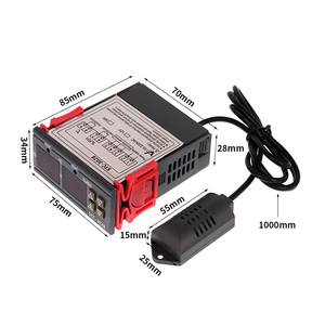 AC110V 220V DC12V 24V цифровой регулятор влажности температуры STC-3028 регулятор температуры и влажности - Product Image 3