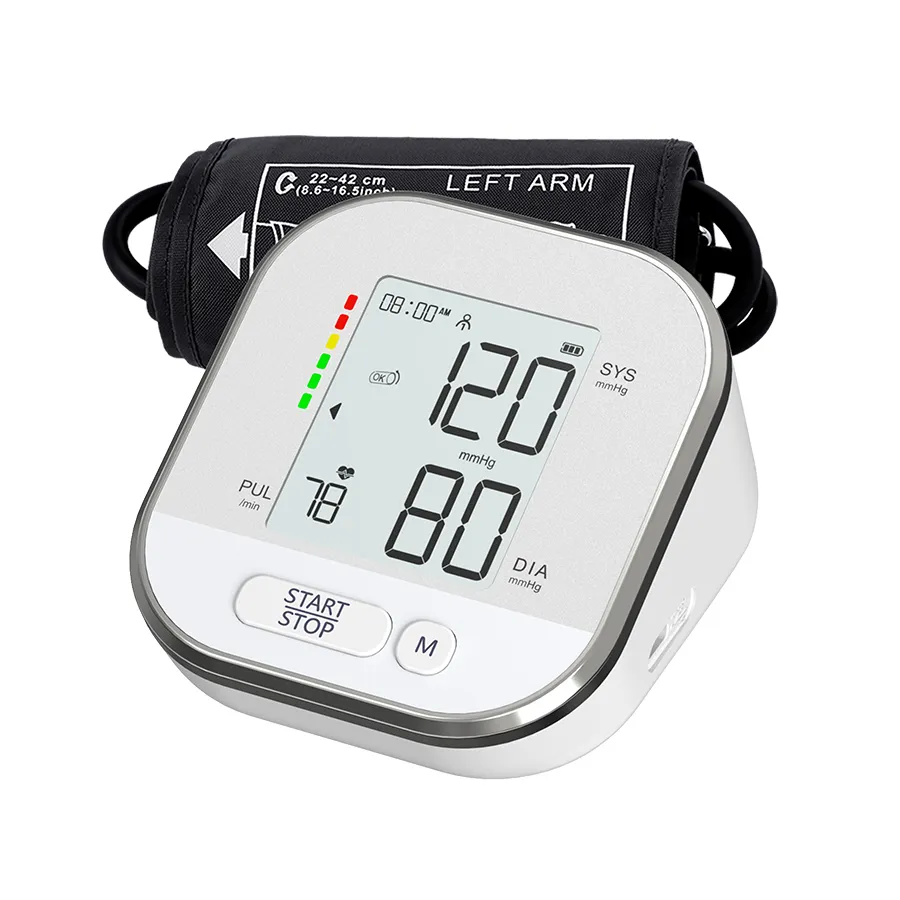 مقياس ضغط اليد الإلكتروني الرقمي MDR CE مراقب ضغط الدم الأوتوماتيكي جهاز قياس ضغط الجلد أدوات الرعاية الصحية