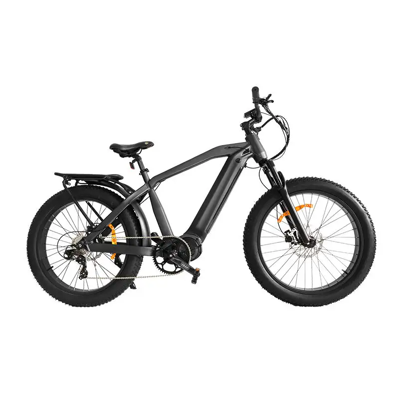 Kış orta sürücü M620 1000W 48V elektrikli döngüleri erkekler için elektrikli kalın tekerlekli bisiklet avcılık ebike yol elektrikli bisiklet e bisiklet erkekler için