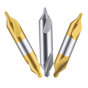 M35含钴高速钢中心钻全地面螺旋槽双头定点钻不锈钢钻 - Product Image 2