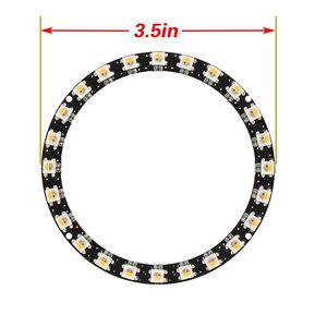24Leds รอบนำแหวนแสงดิจิตอล SK6812วงกลม LED แหวนวงกลมแสง RGBW สีเมจิก