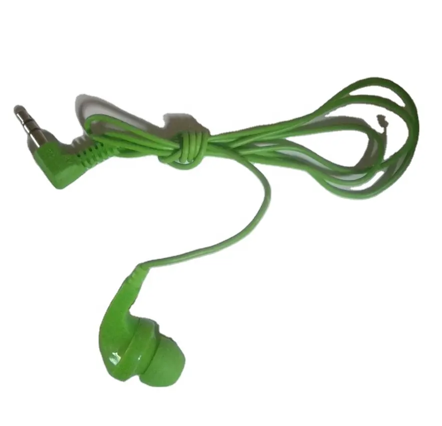 Single Ear Bedrade Goedkope In-Ear Oortelefoon Relatiegeschenk Oordopjes Wegwerp Hoofdtelefoon Headset Oordopjes