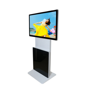 360 Degree <strong>Rotating</strong> <strong>Display</strong> <strong>LCD</strong> Touch <strong>Screen</strong> Interactive Digital Kiosk Advertising Player <strong>Stand</strong> and Totem - Product Image 5