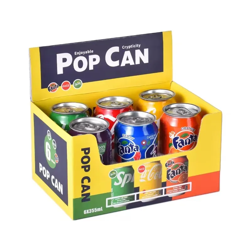 POP konteyner Cola Fanta spsoda Soda gizli depolama ve kapak ile güvenli Stash şişeleri saptırmak olabilir