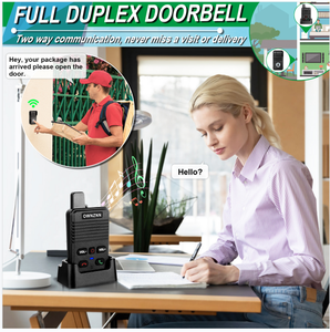 Sistemas de intercomunicación de teléfono inalámbrico digital de mano Dispositivo de comunicación Walkie Talkie de uso comercial - Product Image 3