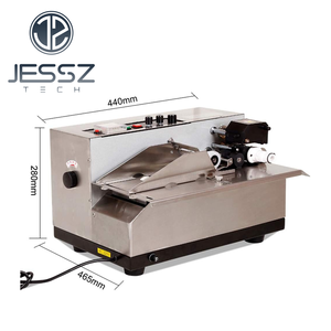 Máquina de codificación Digital con fecha de producción de etiquetas de productos de 380, máquina automática de marcado de ruedas de tinta - Product Image 6