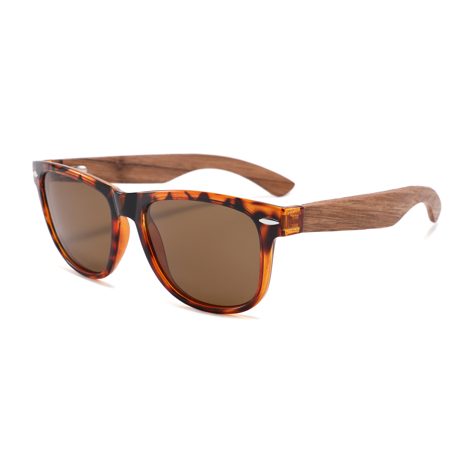 C7 bois de zèbre jambe haricot fleur cadre thé polarisé