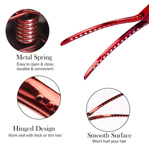 Cắt tóc <span class=keywords><strong>Clip</strong></span> kim loại kẹp phần <span class=keywords><strong>clip</strong></span> tóc cho tạo kiểu tóc và cắt tóc Cá Sấu Duckbill mặc quần áo <span class=keywords><strong>clip</strong></span> cho phần mở rộng tóc - Product Image 2