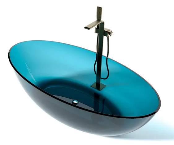 GM透明樹脂浴槽自立型浴槽浴室透明アクリル浴槽