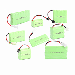 定制品牌Ni-mh 1.2v 2.4v 3.6v 4.8v 7.2v 9.6v 12v 14.4v尺寸Aa Aaa Aaaa Sub C Subc Nimh可充电电池组 - Product Image 1