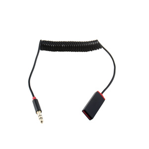 Aux için Bluetooth 5.0 adaptörü 3.5mm Bluetooth alıcısı araba USB 2.0 için dahili mikrofon ile 3.5mm Jack kiti - Product Image 5