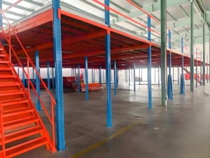 Rak Mezzanine Platform pelacak kustom kualitas tinggi sistem rak gudang Mezzanine Struktural - Product Image 6