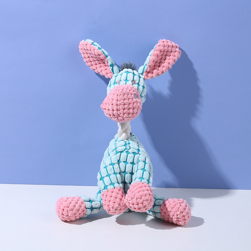Tissu bleu d'éveil pour bébé + son