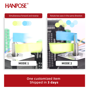 Hanpose 35cd48-0805 Micro <span class=keywords><strong>Motor</strong></span> 0.45A trục đầu ra có thể được chuyển tiếp và đảo ngược hai lớp động cơ bước 3D máy in ánh sáng sân khấu - Product Image 5