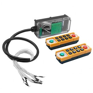 QZJX-8S 8 düğmeler tek hız zaman sınırlı sinyal iletim hızı 9600 BIT/S vinç uzaktan kumanda - Product Image 6