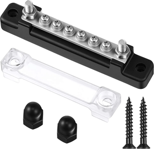 DC 48V 150A 6Pin Single Row 150A Power Distribution Terminal Block <strong>Busbar</strong> for Marine Boat - Product Image 1