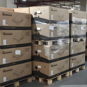 Inversor solar fuera de la red híbrido Growatt 3000W 5000W salida monofásica voltaje de la batería 48Vdc para sistemas de energía