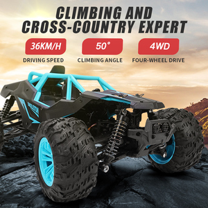 GS166 1/14 36กิโลเมตร/ชั่วโมงความเร็วสูง2.4กรัม4WD RC รถควบคุมระยะไกล4X4ปิดถนน RTR สำหรับเด็ก OEM ODM - Product Image 3