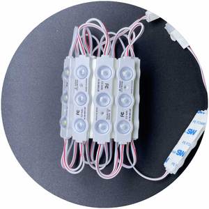 3 cips lens 160 derece 2.2w 3w AC led modülü 220v 110v giriş gerek güç kaynağı ve yan ışık için ışık kutusu - Product Image 3