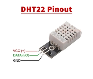 Módulo Digital de Sensor de temperatura y humedad DHT22/AM2302, Original, nuevo