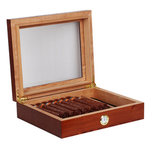シガー用にカスタマイズされた<span class=keywords><strong>Humidor</strong></span>カスタム<span class=keywords><strong>Humidor</strong></span>シガーケースクリスマスギフト高級木製シガーボックス