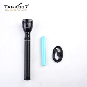 ไฟฉาย TANK007กลางแจ้งแบบลินเทอนาสไฟฉายพลังงานสูงแบบชาร์จไฟได้ไฟฉายสว่างมากไฟฉายระยะไกล - Product Image 4
