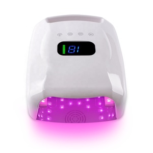 New High Power 96W Charge for 2.<strong>5</strong> Hours Use for 12 Hours RED Light Cordless LED <strong>UV</strong> Nail <strong>Lamp</strong> with Private Label - Product Image 2
