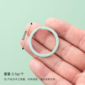30mm Colorful Flat <strong>Key</strong> Chain Metal Split Keychain Bulk <strong>Key</strong> Ring Accessories for Car Home <strong>Key</strong> Organization <strong>Making</strong> DIY <strong>Key</strong> Chains - Product Image 3