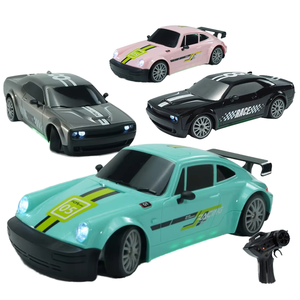 รถ1:20ผาดโผน RC ขับเคลื่อนสี่ล้อความเร็วสูงของเล่นมีไฟจำลองการแข่งรถที่ชาร์จรีโมตคอนโทรลสไตล์เท่ๆสำหรับเด็กผู้ชาย - Product Image 2