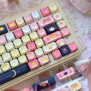 Sai-Lor Moon keycaps 136/140 keycap คีย์เชอร์รี่/XOA โปรไฟล์ PBT Dye subbed keycap สำหรับ MX สวิตช์คีย์บอร์ดกลไก - Product Image 4