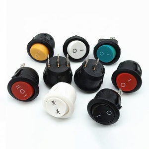 Su geçirmez Rocker anahtarı 6A 250VDC gösterge ışığı ile 2 4 6 pin kapalı endüstriyel ekipman için ışıklı rocker anahtarı - Product Image 5