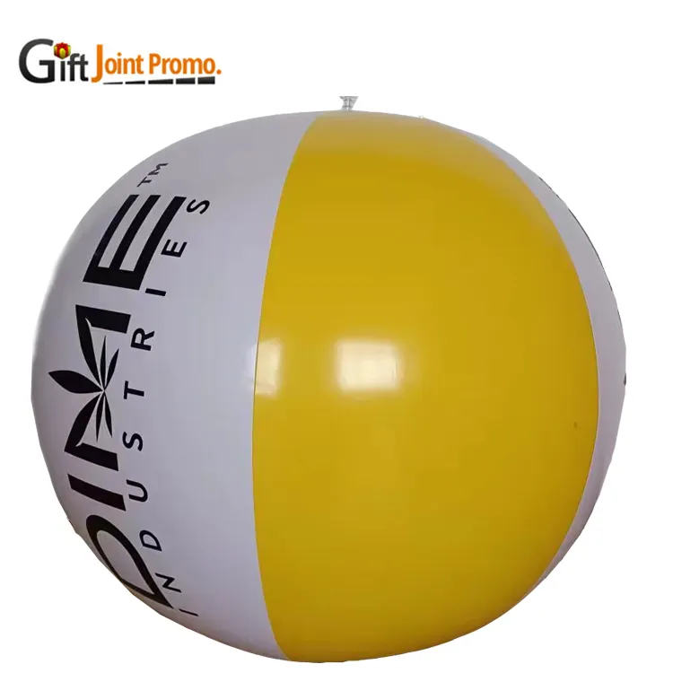 Jouet de plage gonflable d'été Offre Spéciale, grandes balles de plage sans Minimum avec LOGO ballon de plage géant en PVC