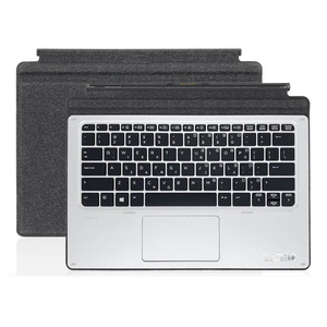 Soporte H P Tablet Elite X2 1012 G1 Teclado Bluetooth Base de retroiluminación inalámbrica con teclado Touchpad - Product Image 1