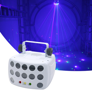 RGBW LED Strobe Laserlicht Butterfly Fancy Stage Lichteffekt Fernbedienung DMX Beam Projektor für DJ Disco Party Dance - Product Image 2