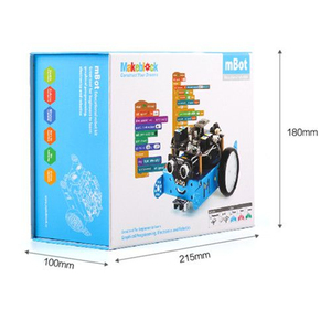 MakeBlock MBot V1.1 Blue STEM Educational Programmable Robot Scratch Programming Robot Kit AI Children Artificial School DIY